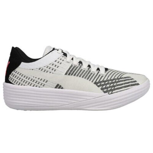 Puma Clyde Allpro Basketball Mens Black Off White Sneakers Athletic Shoes 1940