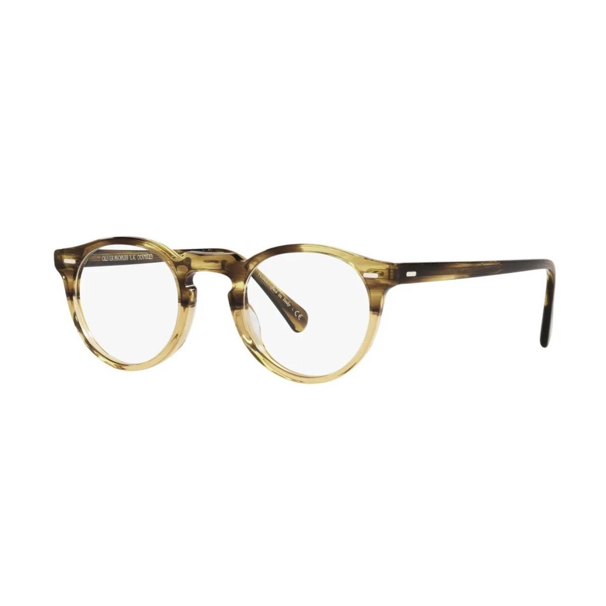 Oliver Peoples Gregory Peck OV 5186 Canarywood Gradient 1703 Eyeglasses