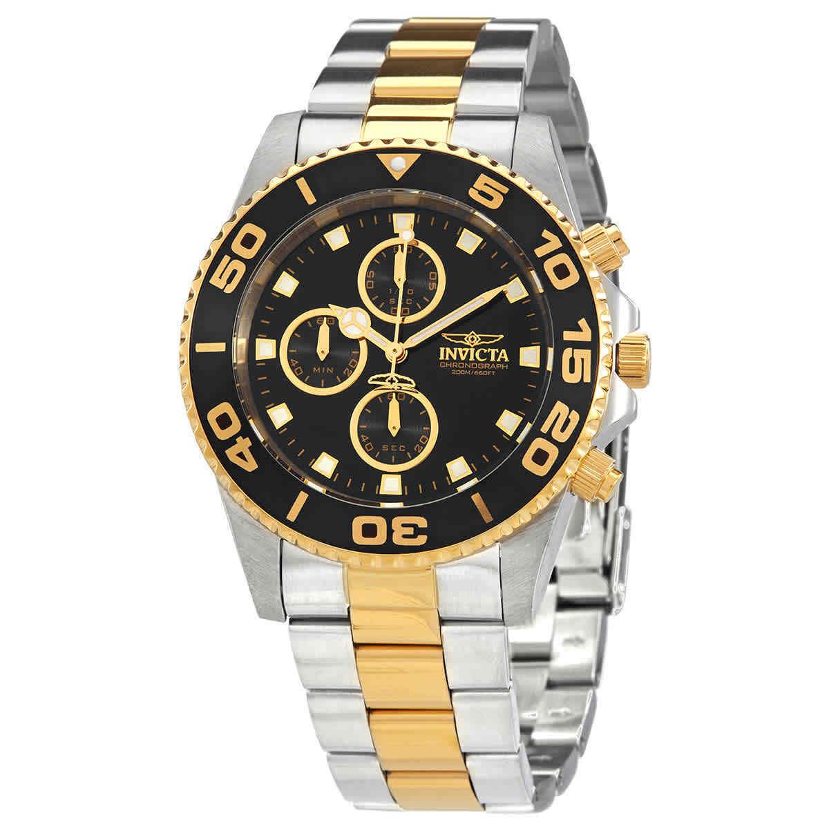 Invicta Pro Diver Chronograph Black Dial Men`s Watch 28691