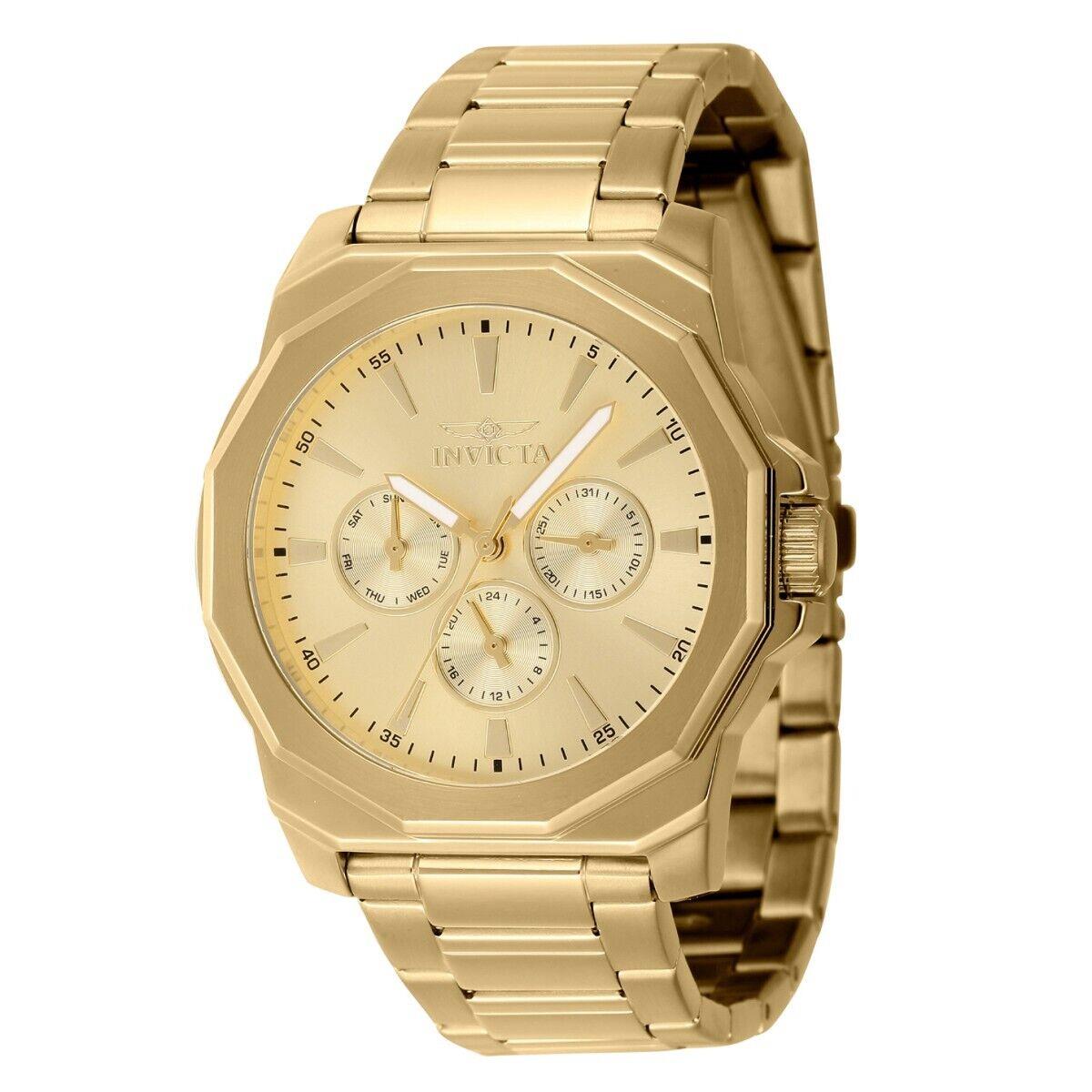 Invicta Speedway Men`s Watch - 42mm Gold 46855