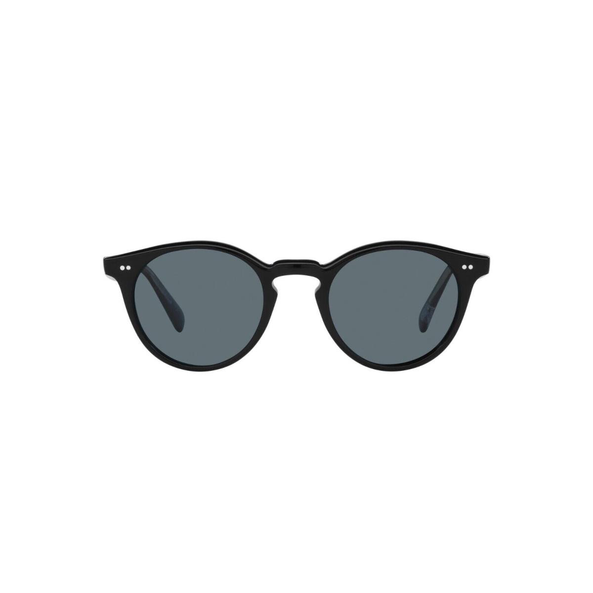 Oliver Peoples Romare Sun OV 5459SU Black/blue Polarized 1492/3R Sunglasses - Frame: Black, Lens: Blue Polarized
