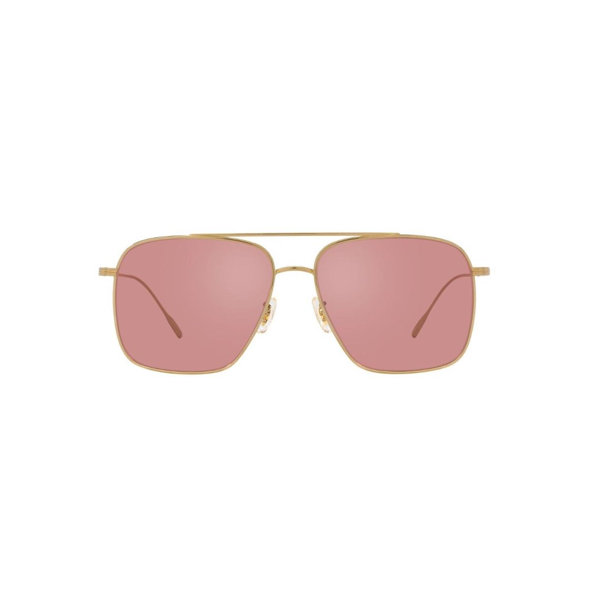 Oliver Peoples Dresner OV 1320ST Gold/pink Photochromic 5292/3E Sunglasses - Frame: Gold, Lens: Pink Photochromic