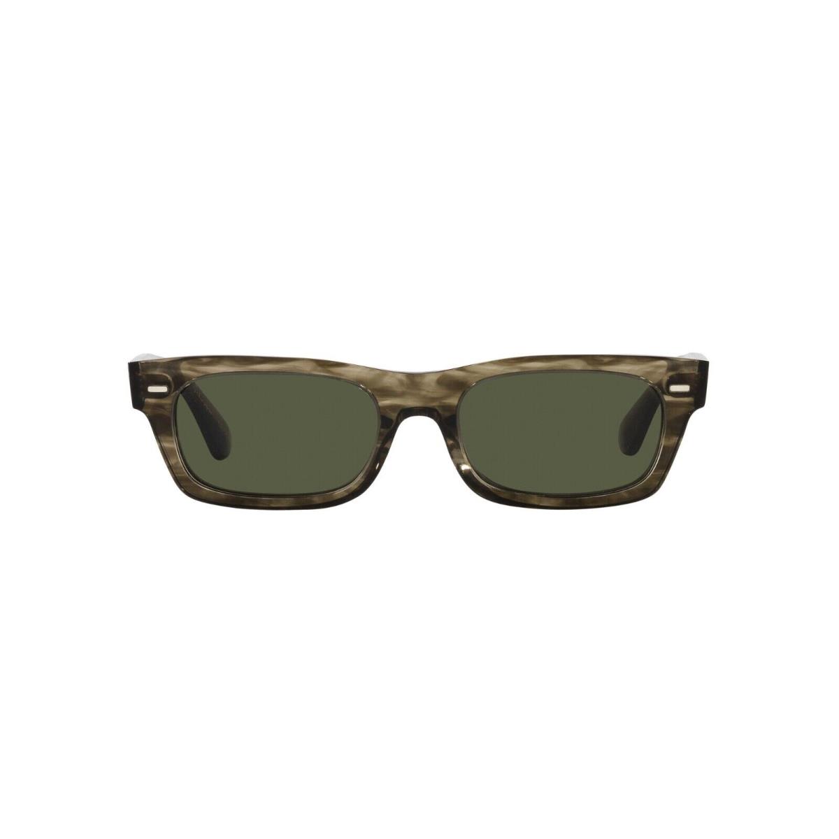 Oliver Peoples Davri OV 5510SU Barck Olive Green/G-15 Green 1735/52 Sunglasses