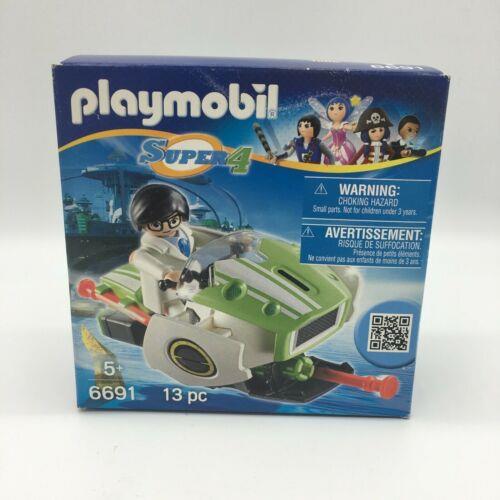 Playmobil Super 4 Skyjet 13 pc Building Set Ages 5+ Toy