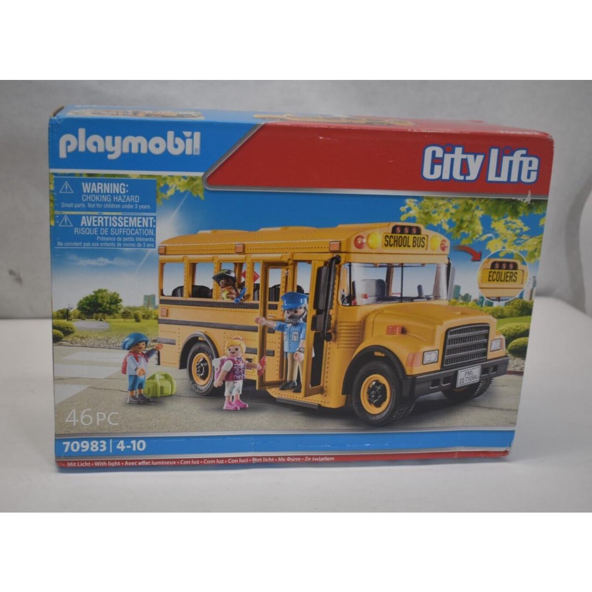 Playmobil 70983 - City Life School Bus - Playmobil - Toys / Play Sets