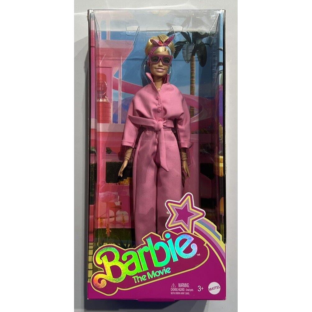 Barbie The Movie Doll Margot Robbie As Barbie In Pink Power Jumpsuit