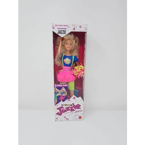 1988 Teen Looks Jazzie Cheerleader Doll Cousin of Barbie Mattel 3631