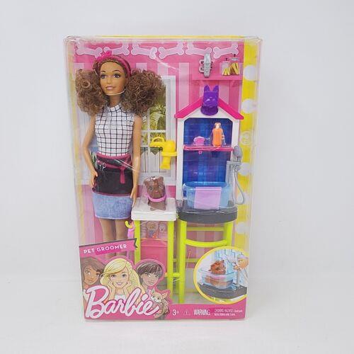 Barbie Pet Groomer Station Playset African American AA 2017 Mattel FJB31