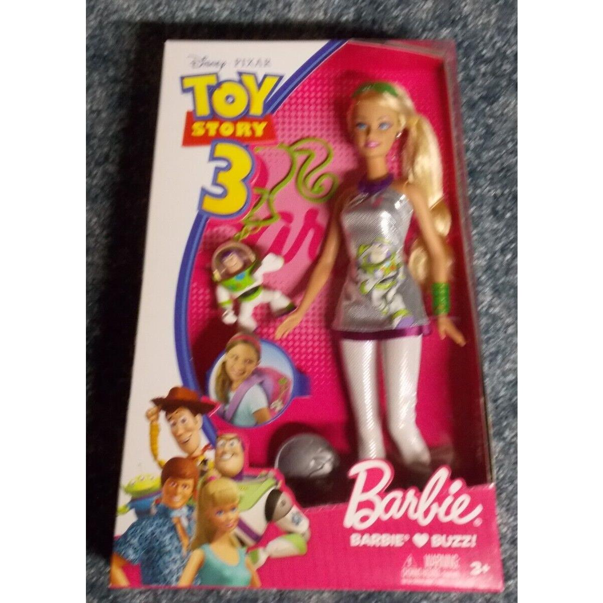 Mattel Disney Toy Story 3 Barbie Buzz - 2009 - Nrfb