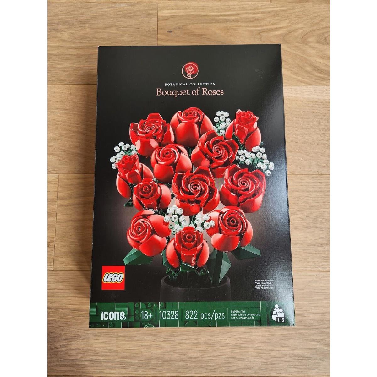 Lego Icons Botanical Collection Bouquet of Roses Flowers 10328