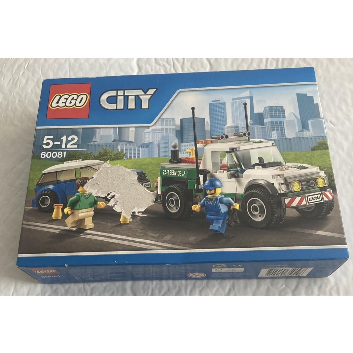 Lego City Pickup Tow Truck 60081 Box Retired 2015