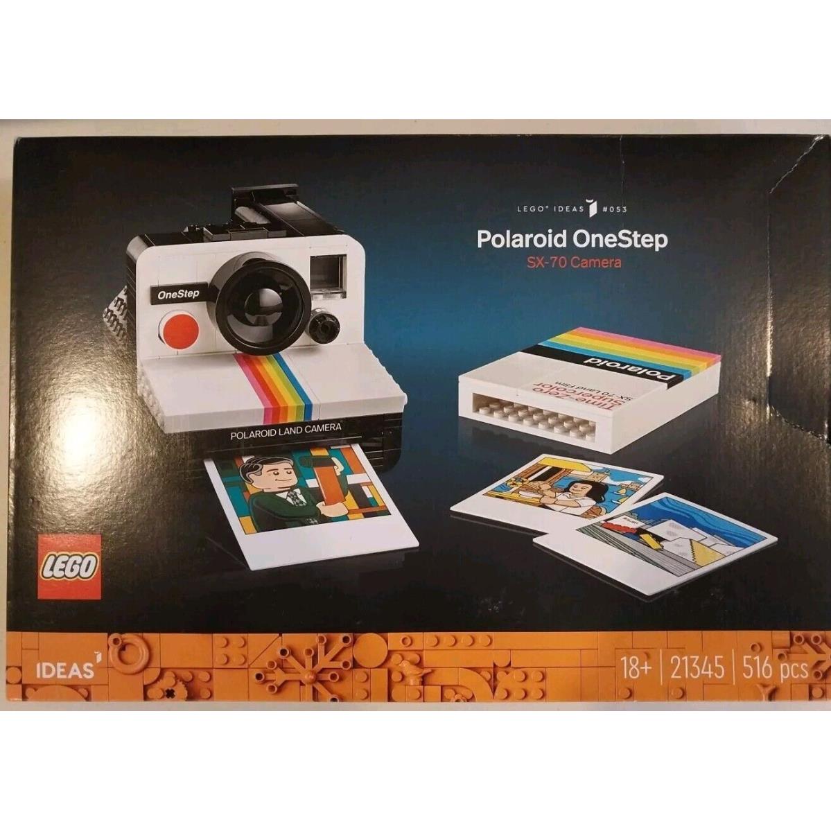 Lego Ideas Polaroid Onestep SX-70 Camera 21345 Building Creative Activity Set