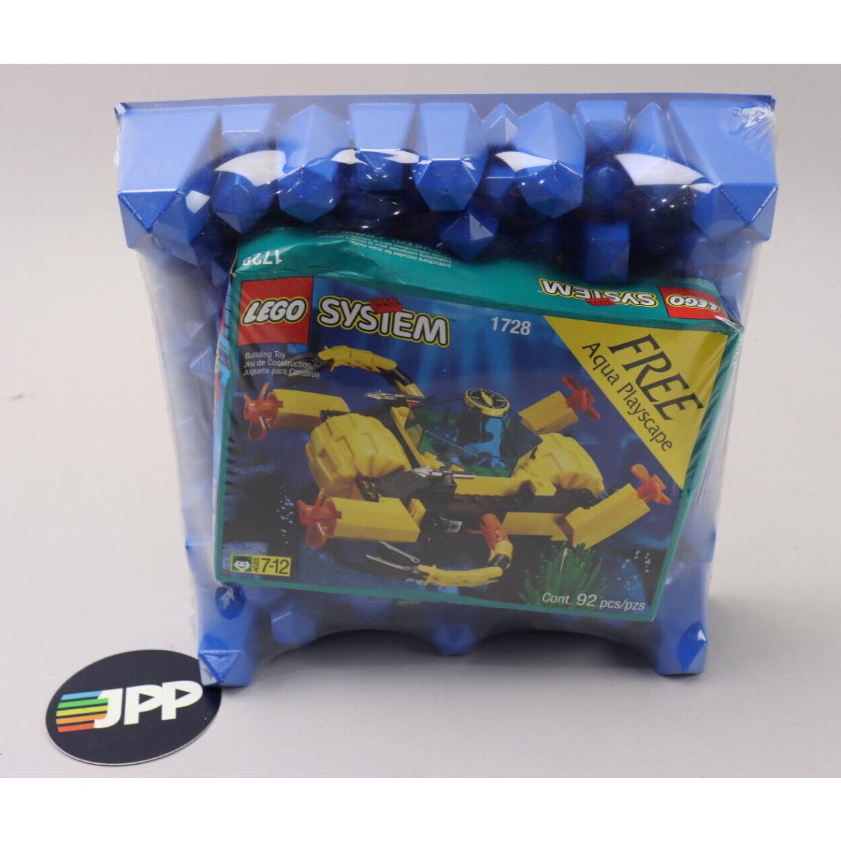 Lego System Aquazone Crystal Crawler 1728 92 Piece Set Vintage 1996