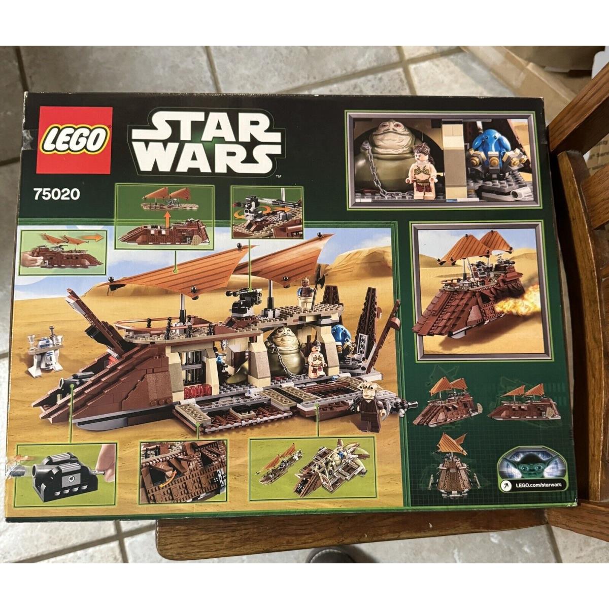 Lego Star Wars Jabba`s Sail Barge 75020 Retired