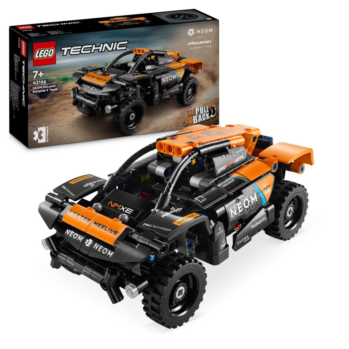 Lego Technic Neom Mclaren Extreme E Race Car Toy For Kids Boys Girls Aged 7+