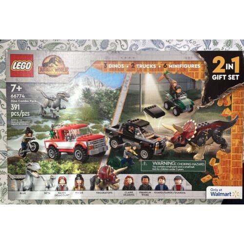Lego Jurassic World Dino Combo Pack 66774 Toy Value Pack