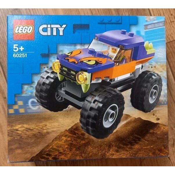 Lego City Monster Truck 60251 Toy Building Kit 55 Pcs