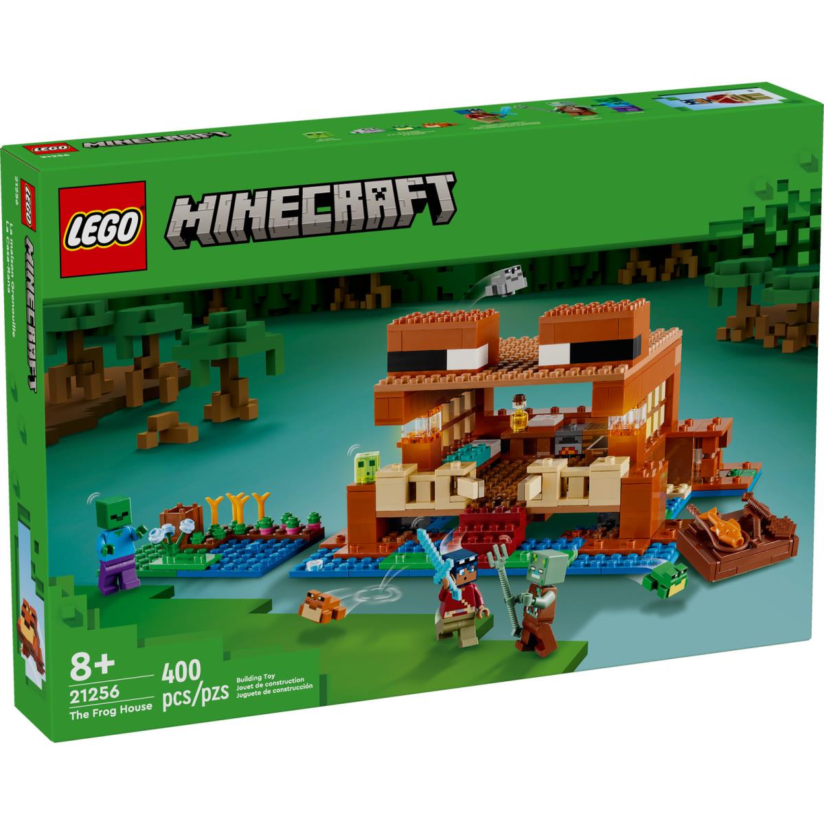 Lego Minecraft The Frog House 21256