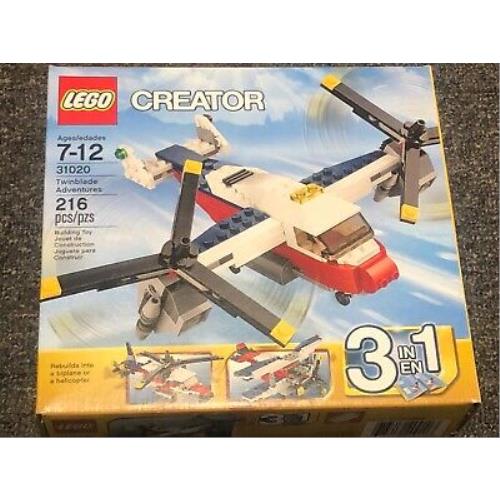 Lego 31020 Twinblade Adventures 3 in 1. 2014 Set