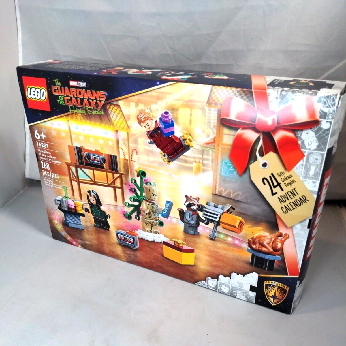 Lego Marvel Studios Guardians of The Galaxy 268 Pieces Advent Calendar 76231