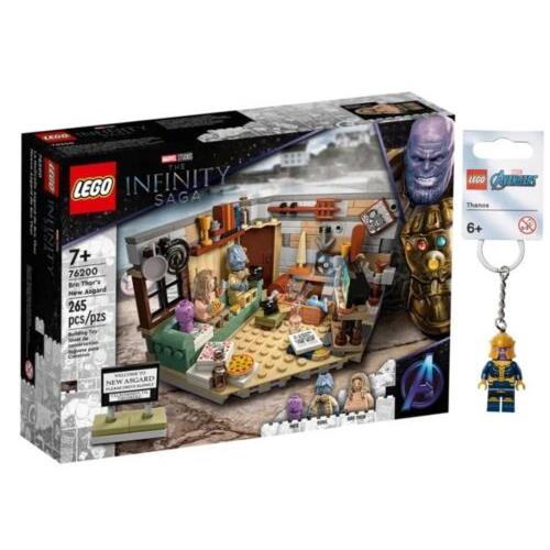 Lego Marvel Studios 76200 The Infinity Saga: Bro Thor`s Asgard + Thanos