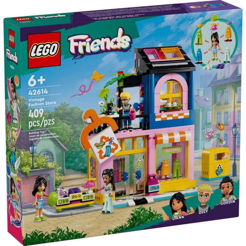 Lego Friends Vintage Fashion Store 42614 Building Toy Set 409 Pieces Gift