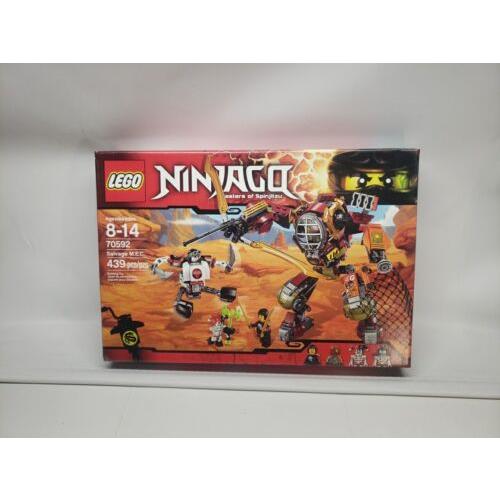 70592 Salvage M.e.c. Lego Legos Set Ninjago Ninja Ronin Nya Krazi Frakjaw