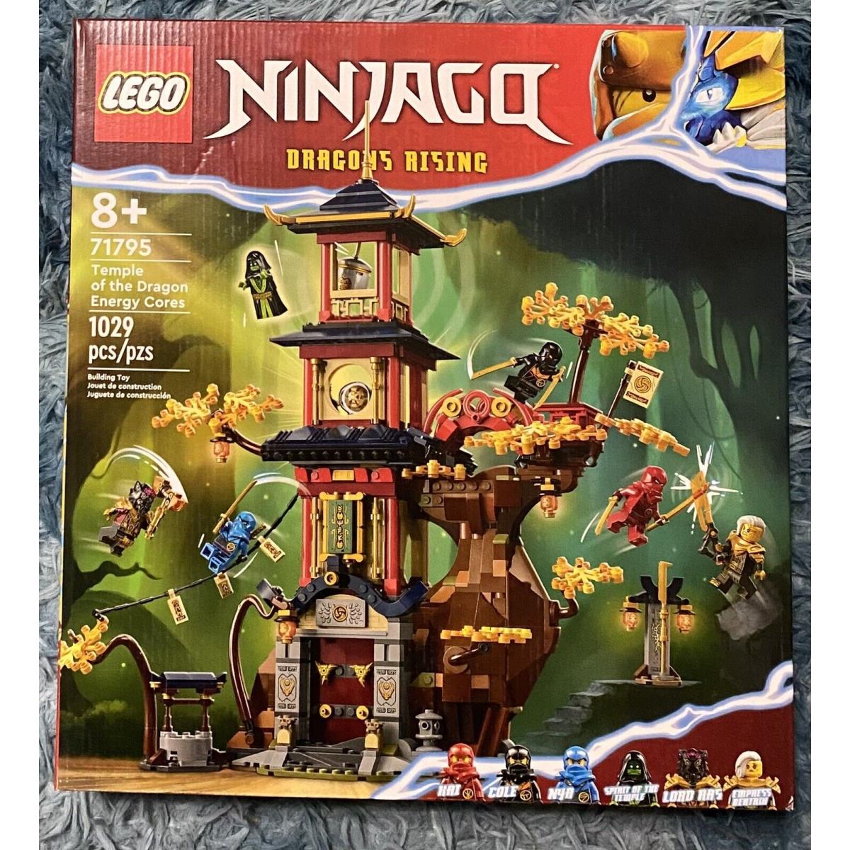 Lego Ninjago Dragons Rising 71795 Temple Of The Dragon Energy Cores