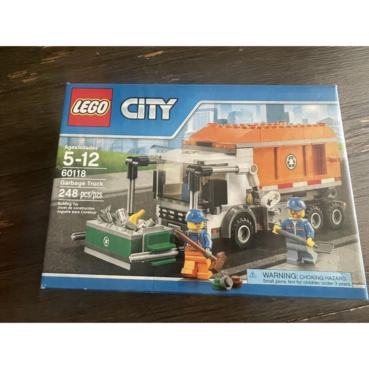 Lego 600118 City Garbage Truck Box Retired