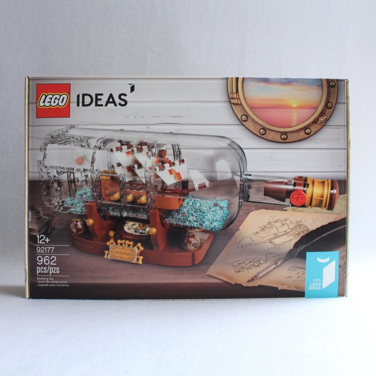Lego Ideas 21313 Ship in a Bottle 92117 Retired Actual Item Shown