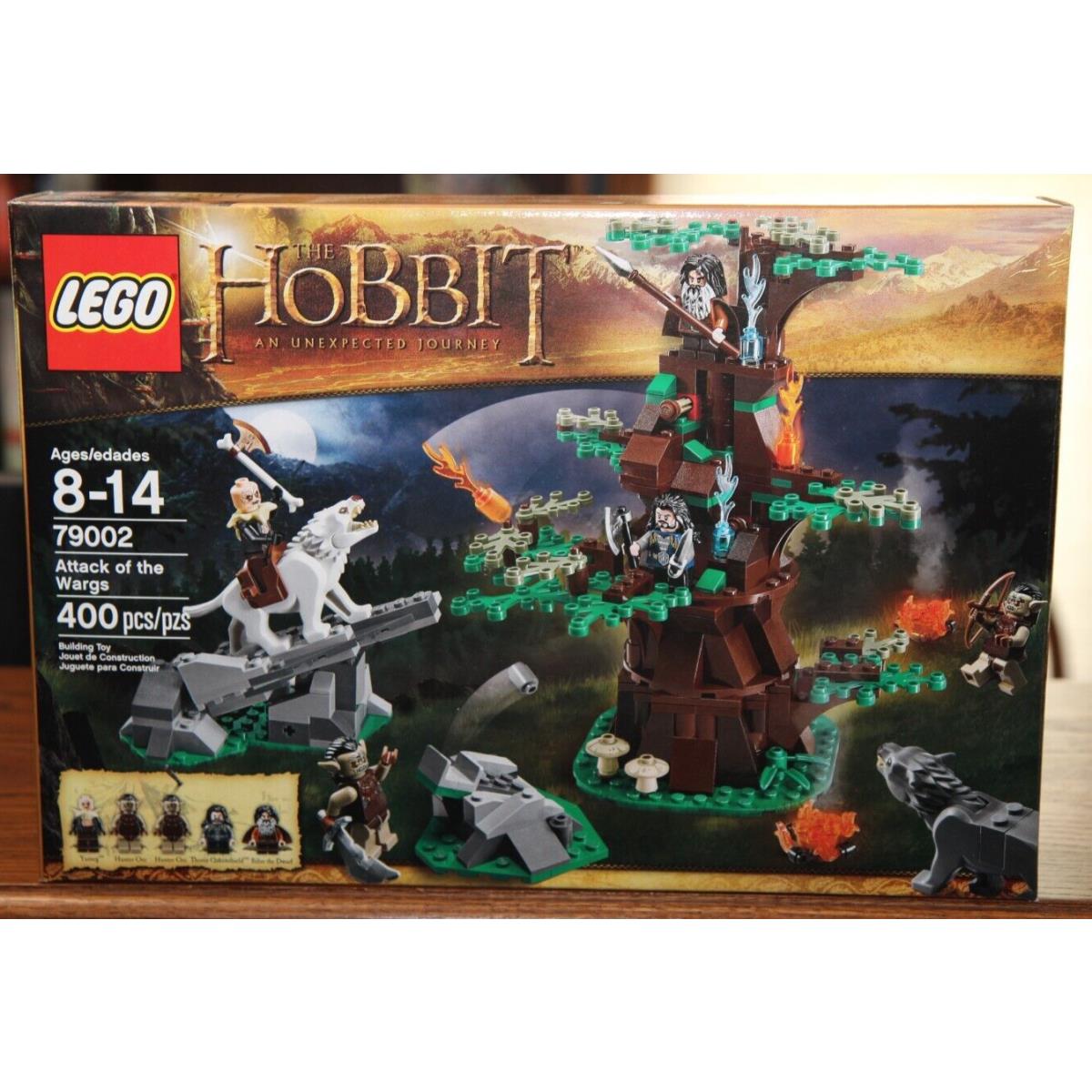 Lego The Hobbit 79002 Attack Of The Wargs An Unexpected Journey Box