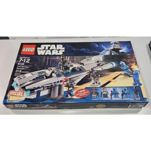 Lego Star Wars Cad Banes Speeder 8128 IN Box Retired See Pics