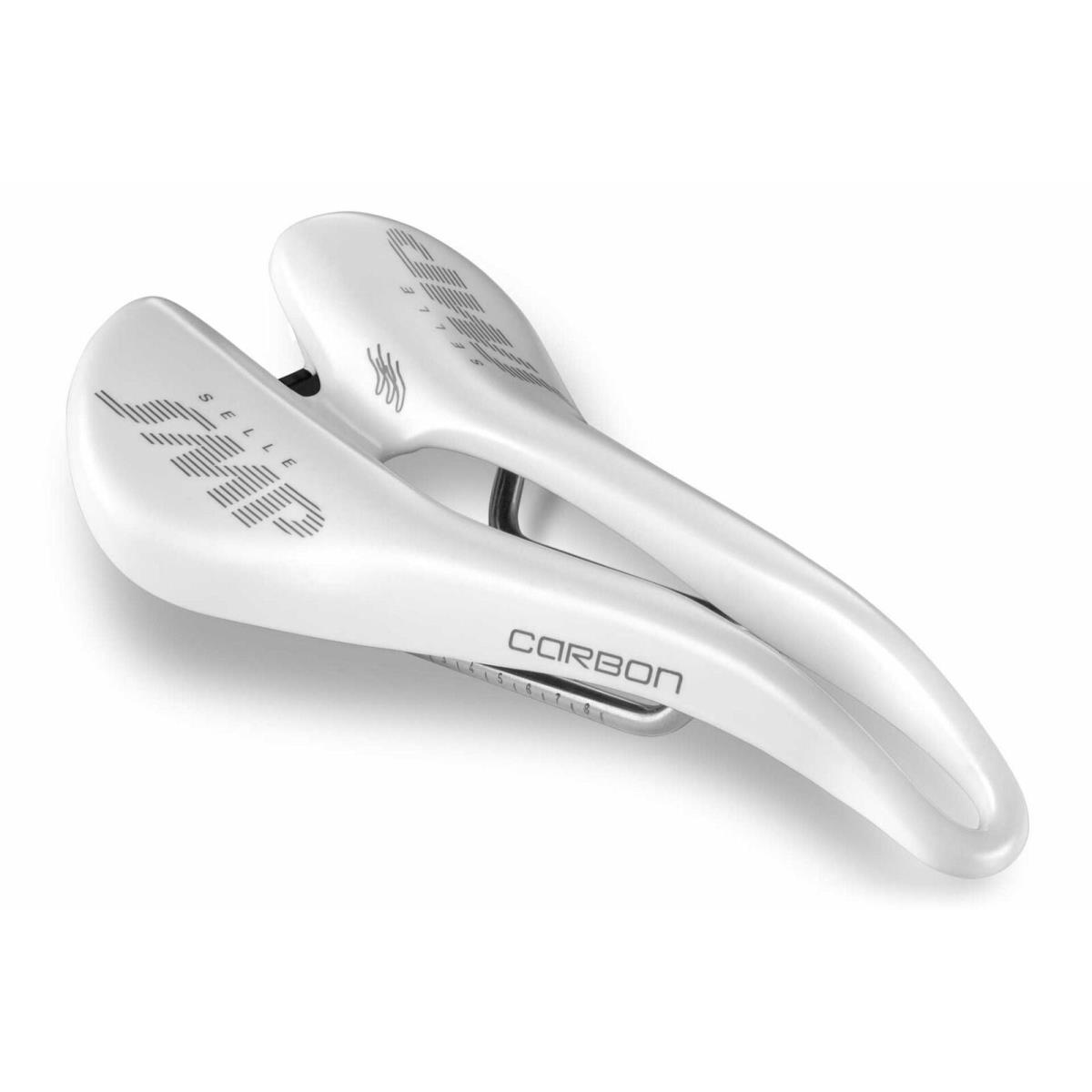 Selle Smp Carbon Saddle White Zstrcarbonw