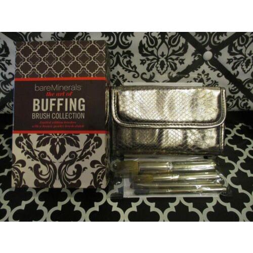 Bare Minerals The Art OF Buffing Limited Edition Brush Collection Boxed