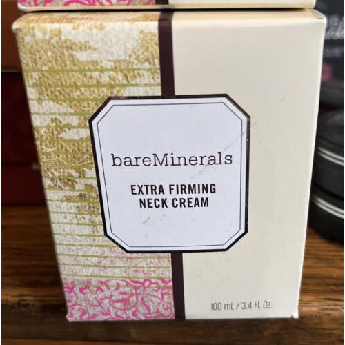 Bareminerals Extra Firming Neck Cream 3.4 Oz W/ Rare Minerals Activesoil