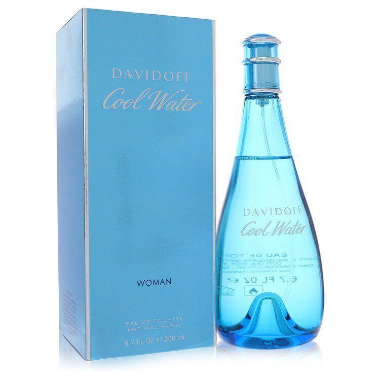 Cool Water Perfume By Davidoff Eau De Toilette Spray 6.7oz/200ml For Women