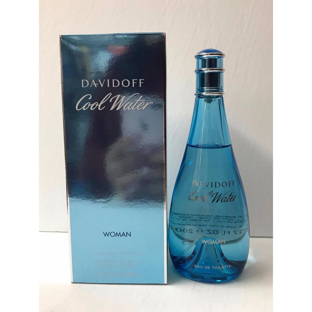 Cool Water by Davidoff 6.7 oz / 200 ml Edt Perfume For Women