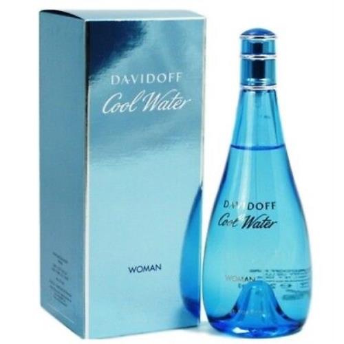 Cool Water Davidoff 3.3 oz / 100 ml Eau de Toilette Edt Women Perfume Spray