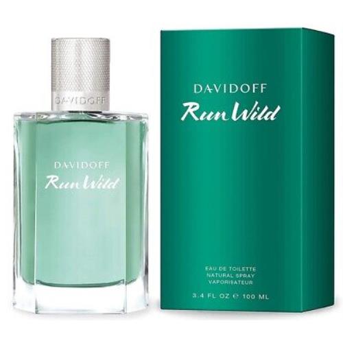 Cool Water Run Wild Davidoff 3.3 oz / 100 ml Eau De Parfum Women Perfume