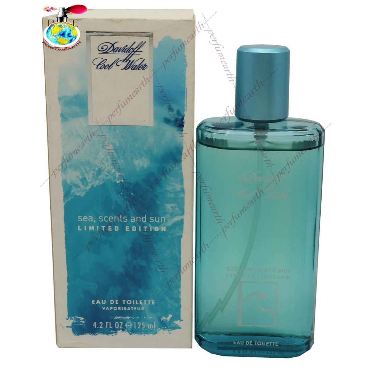 Cool Water Sea Scents and Sun BY Davidoff 4.2 OZ Edt Spray Men Same