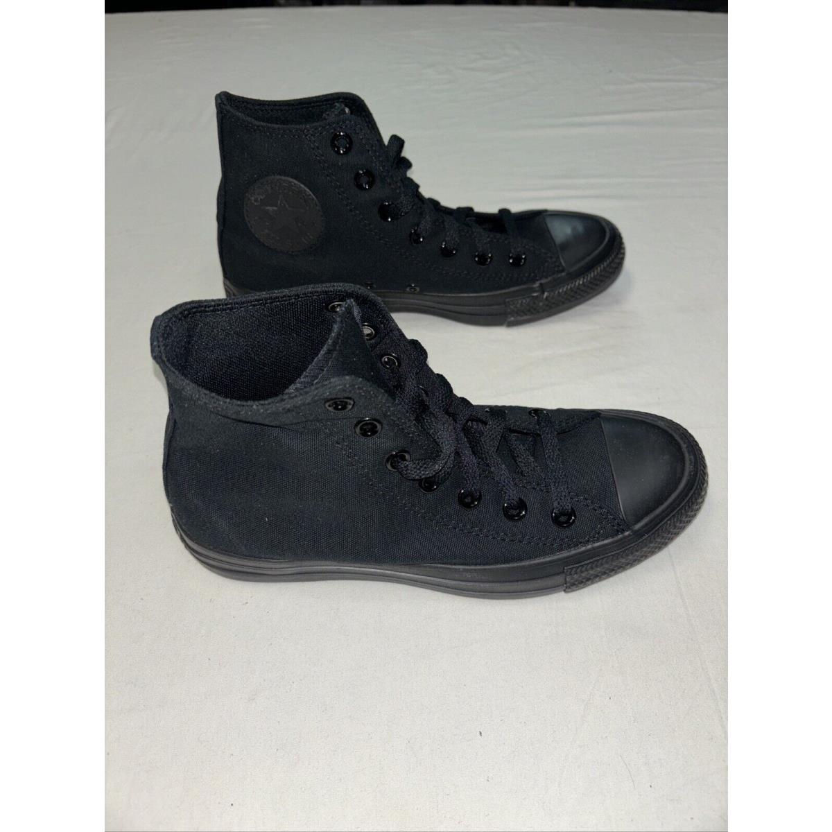 Unisex Converse Chuck Taylor All Star High Top Monochrome Black M3310 M5/W7 - Black