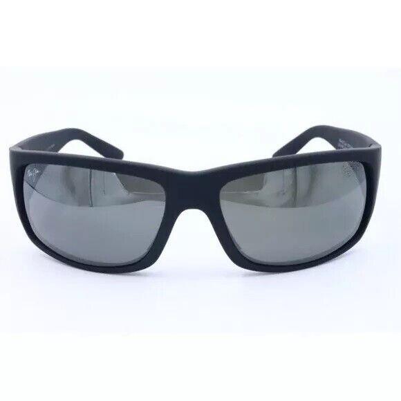 Maui Jim World Cup Sunglasses 266-02MR Sunglasses Mens Black Gray 64-19-115