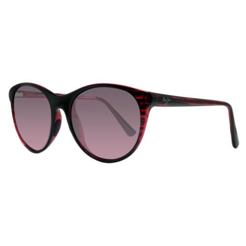 Maui Jim RS704-07C Mannikin Red Stripe Maui Rose Polarized Sunglasses