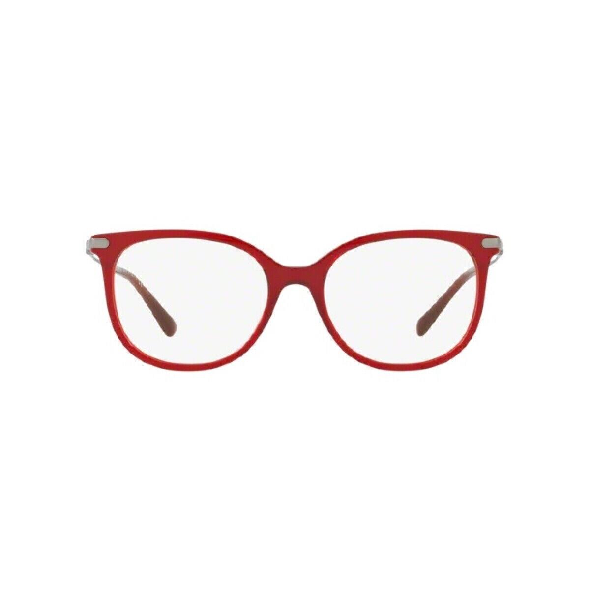 Giorgio Armani AR7128 5578 Red Round Cat Optical Eyeglasses Frame 53-17-140 RX