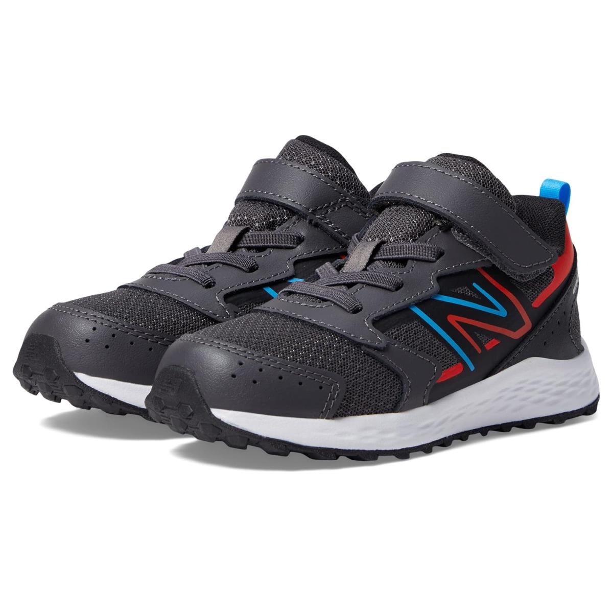 New Balance Kids Fresh Foam 650v1 Bungee Lace with Top Strap Infant/toddler Magnet/Neo Flame