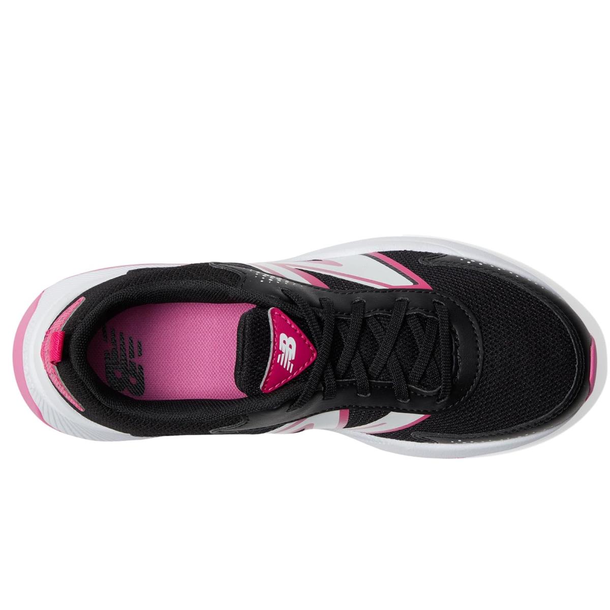 Girl`s Sneakers Athletic Shoes New Balance Kids Dynasoft 545 Big Kid Black/Carnival Pink