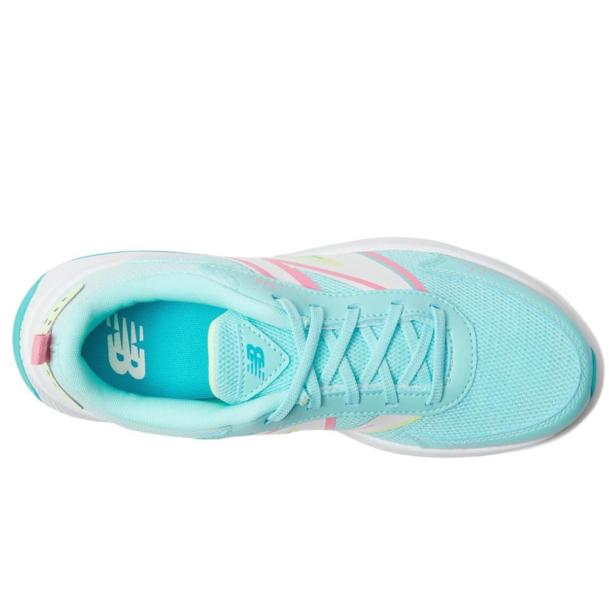 Girl`s Sneakers Athletic Shoes New Balance Kids Dynasoft 545 Big Kid Bright Cyan/Mint Flash