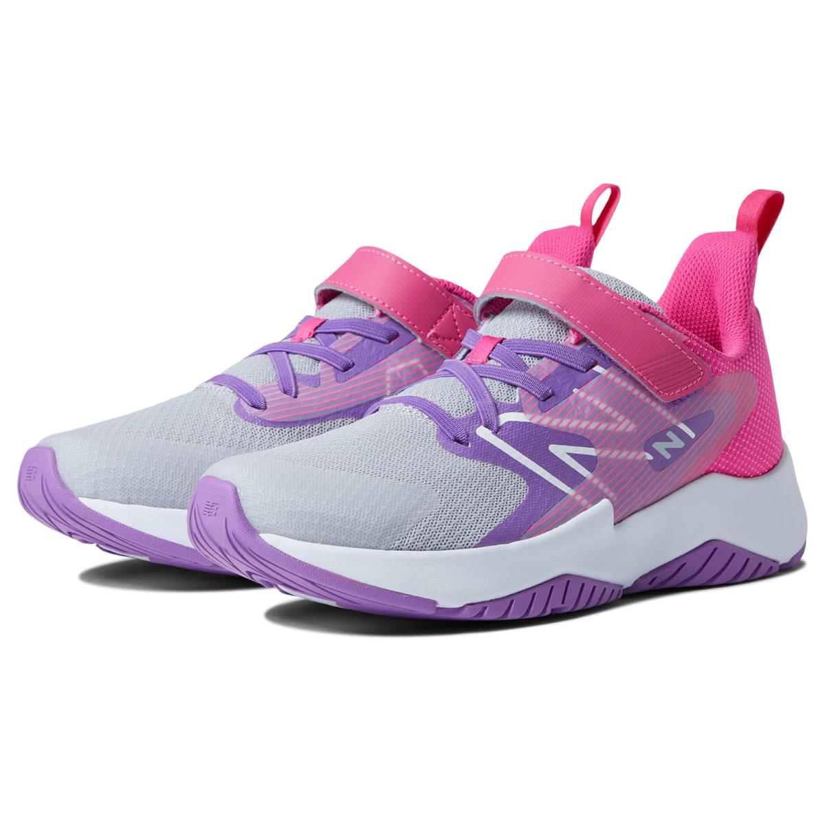 Girl`s Shoes New Balance Kids Rave Run v2 Little Kid/big Kid