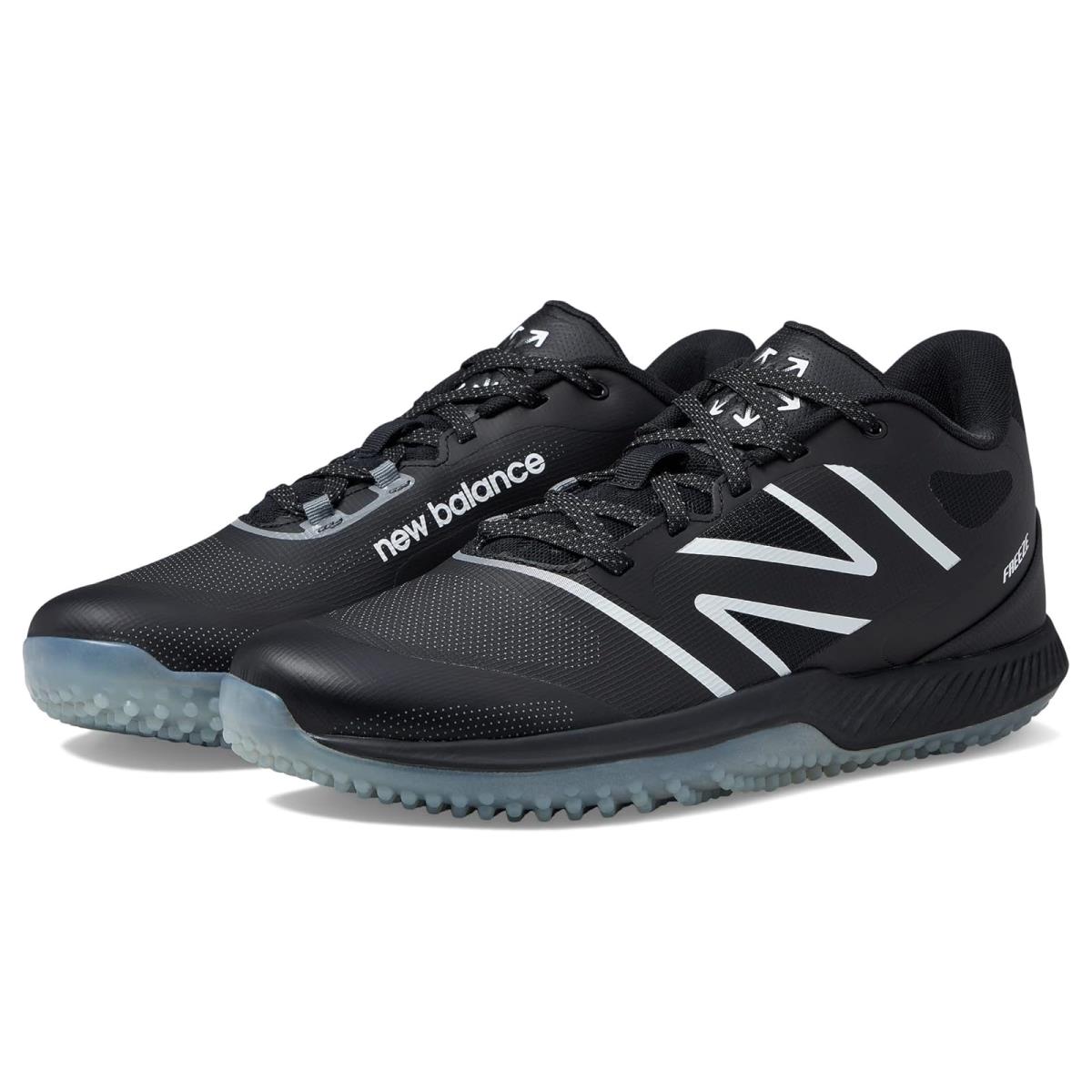 Man`s Sneakers Athletic Shoes New Balance Freezelx V4 Turf Black/Grey