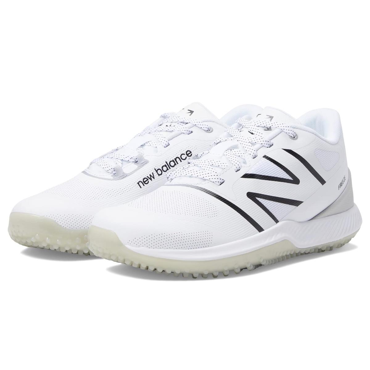 Man`s Sneakers Athletic Shoes New Balance Freezelx V4 Turf White/Black